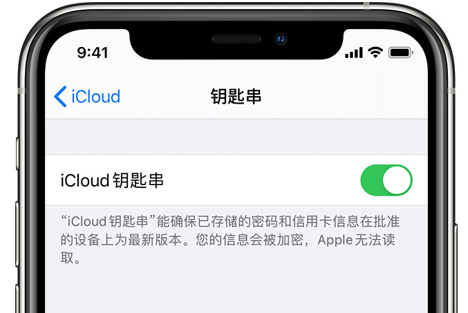 祁县苹果手机维修分享在 iPhone 上开启 iCloud 钥匙串之后会储存哪些信息 