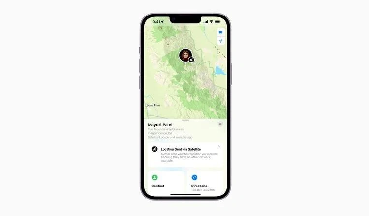 祁县苹果14维修分享iPhone14系列中 FindMy功能通过卫星分享位置方法教程 